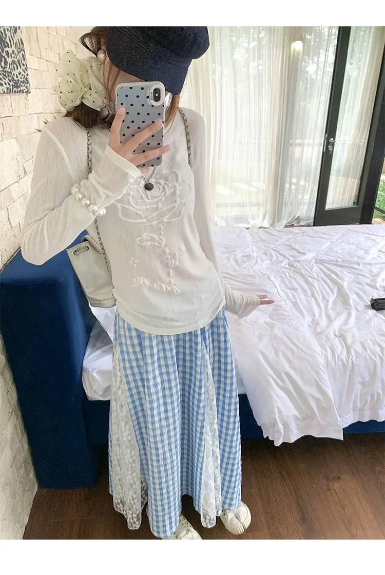 白色・印花・修身・夏日・短袖上衣 穿搭參考