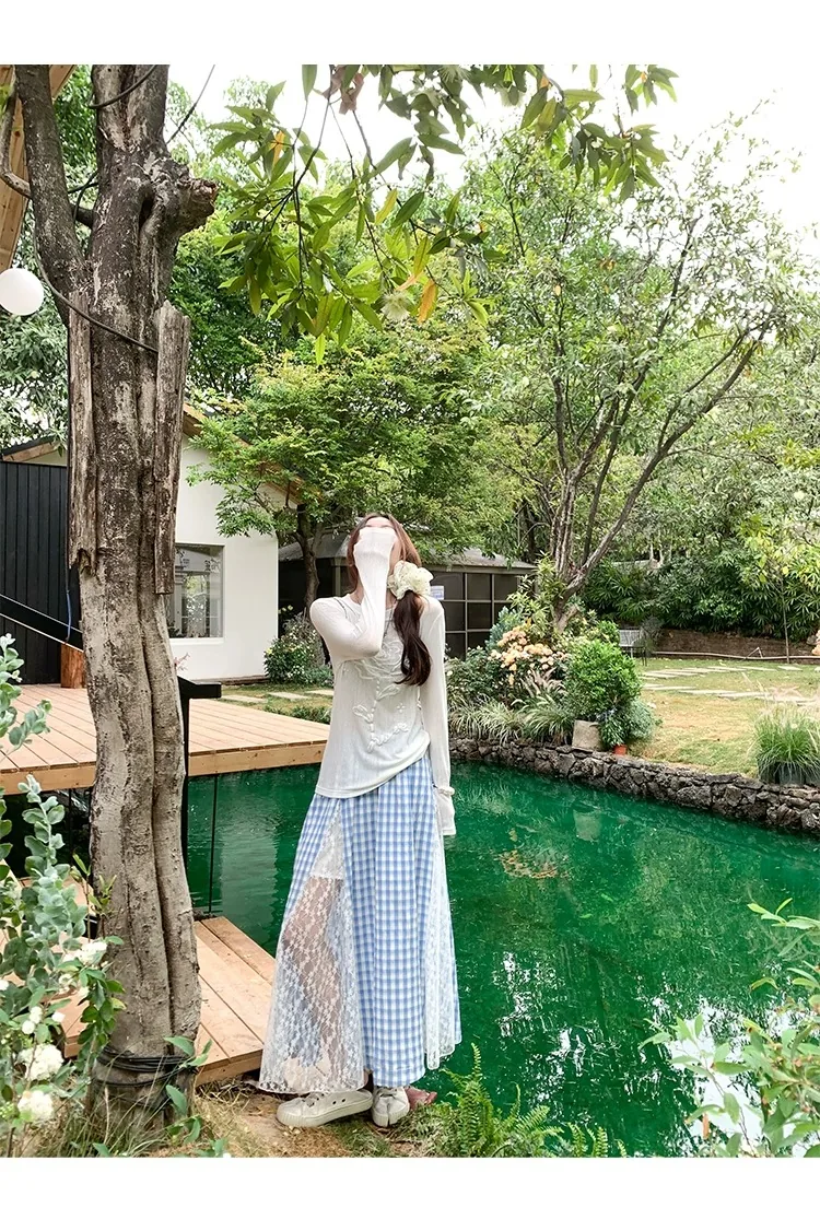 白色・印花・修身・夏日・短袖上衣 穿搭參考