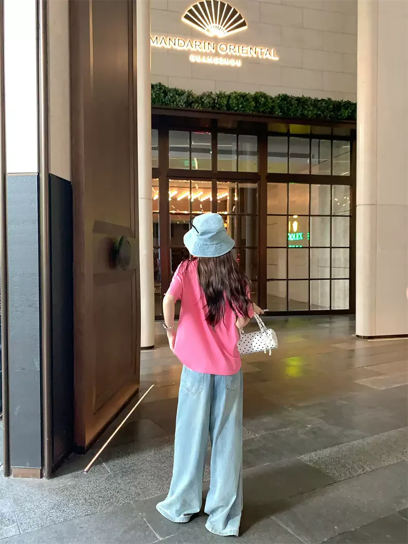 純棉打底衫慵懶寬松蘋果印花圓領短袖大碼T恤 商品細節 3