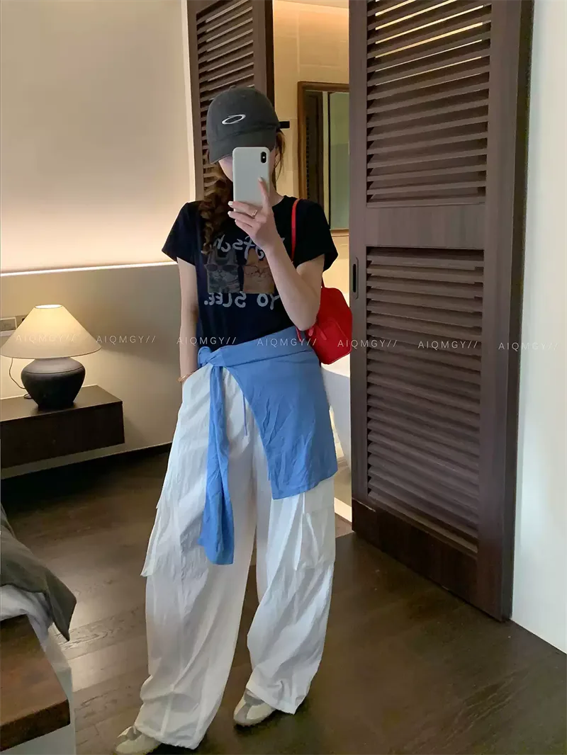 純棉打底衫女卡通印花圓領短袖T恤寬松上衣 商品細節 3