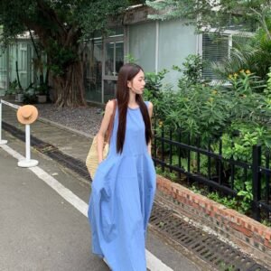 法式・長版洋裝