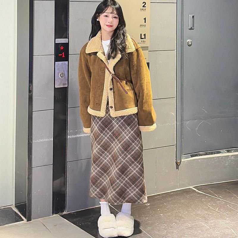 多色・高腰・A字・包臀・中長版半身裙 版型展示