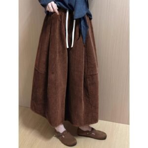 多色・高腰・A字・中長版半身裙・款號YC980