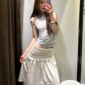白色・半身裙