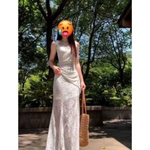 法式・吊帶・長版洋裝