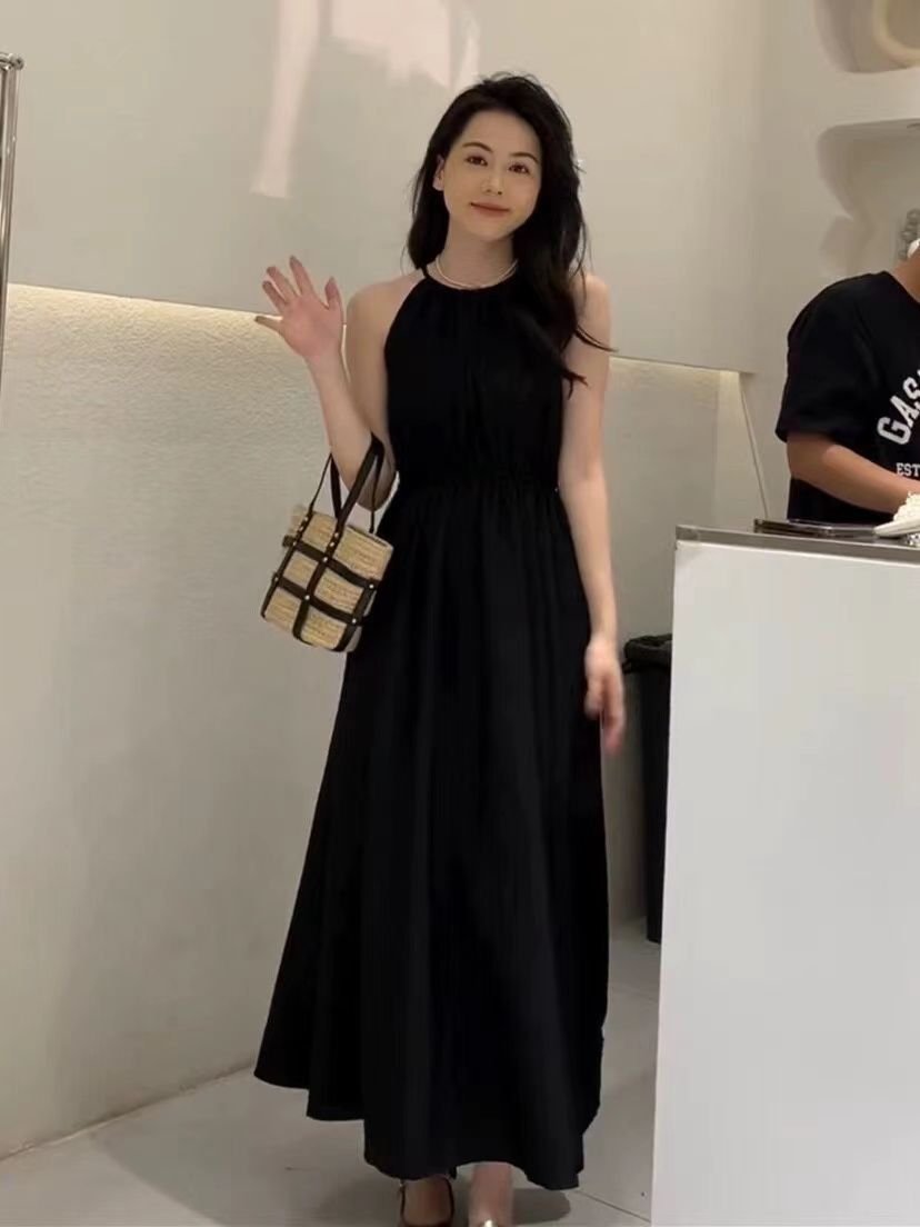 法式・吊帶・掛脖・露背・長版洋裝 版型展示
