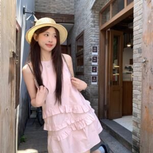 花邊・中長版洋裝