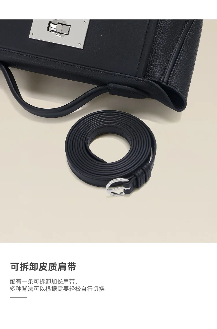 頭層牛皮後背包細節展示