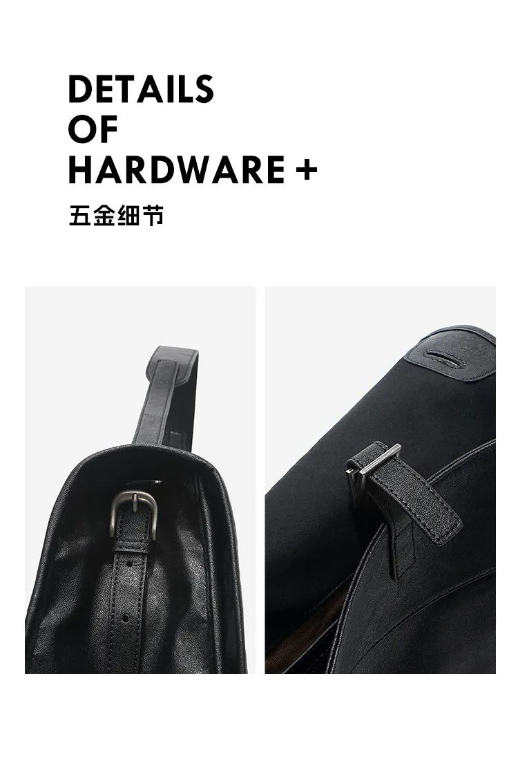 大容量通勤 植鞣羊皮托特包細節展示