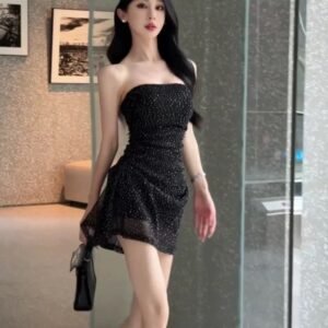 法式・抹胸・短版洋裝