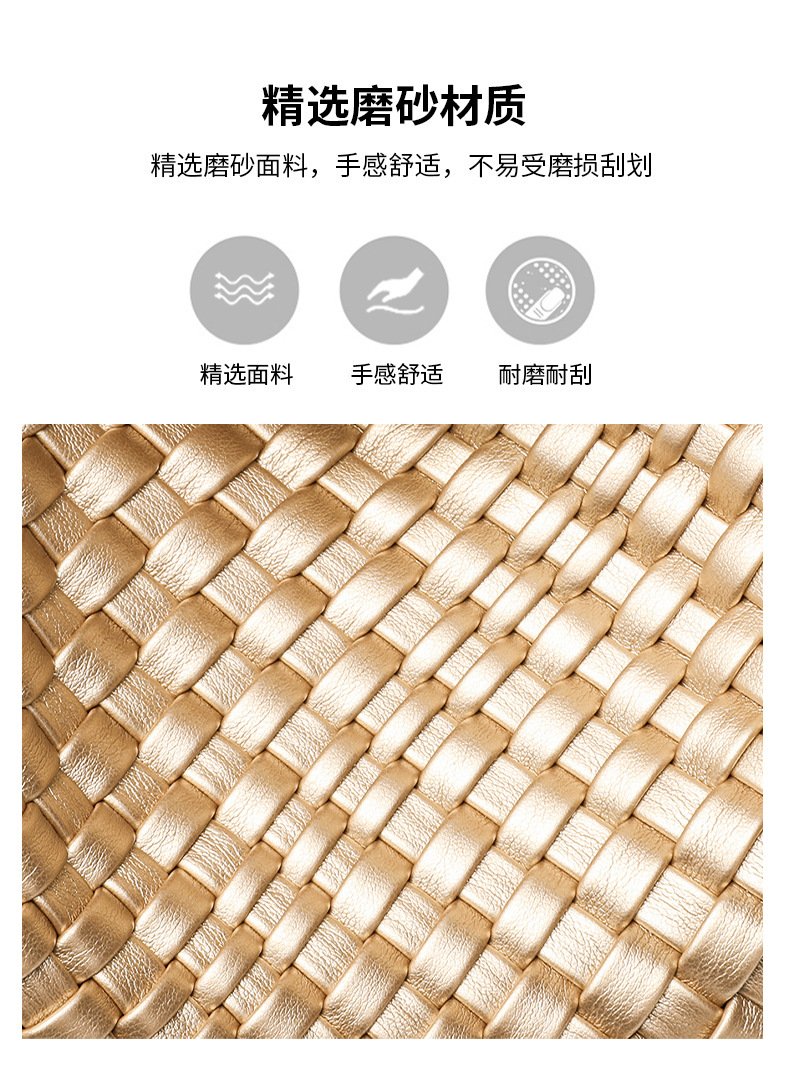 星芒編織大容量子母托特包・三尺寸多色可選 編織紋理