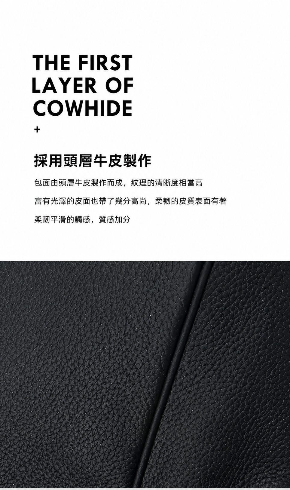 頭層牛皮多功能胸包商品詳情圖 4