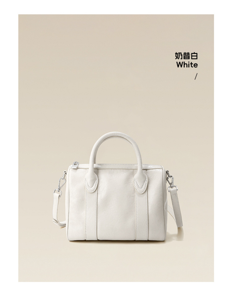 植鞣真皮波士頓包商品詳情圖 7