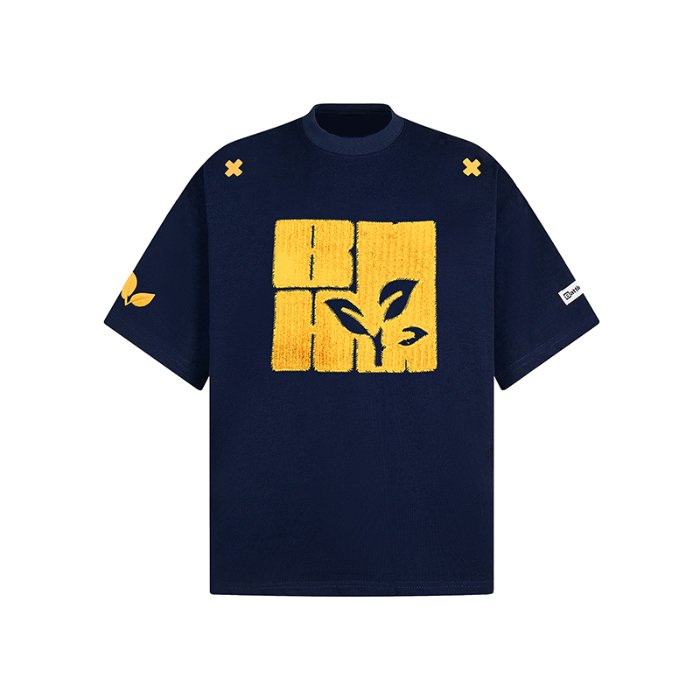 多色可選刺繡寬鬆夏日白灰色短袖上衣:圖片 14